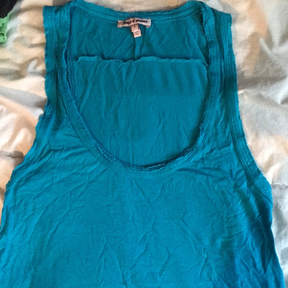 Juicy Couture ragged tank top